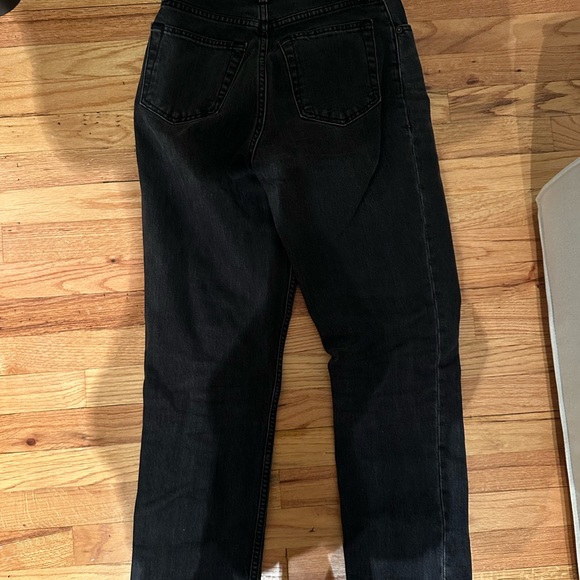 Abercrombie Curve Love 90’s Ultra High Rise Straight Leg Jean Size 26R - Picture 2 of 3